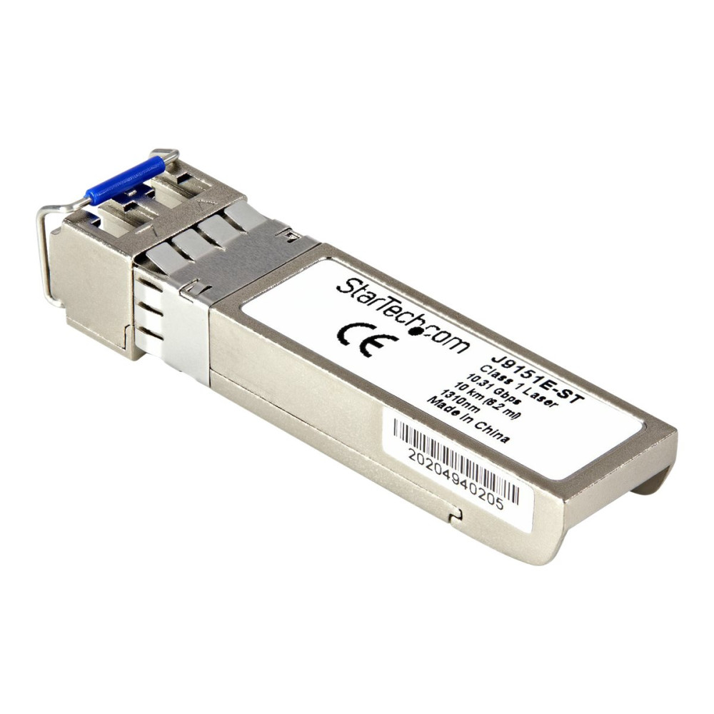 Produktbild för StarTech.com HP J9151E-kompatibel SFP+ sändarmodul - 10GBase-LR - SFP+ sändar/mottagarmodul - 10GbE