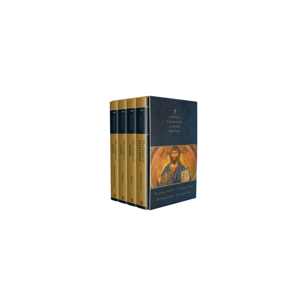 Produktbild för Four Gospels Deluxe Boxed Set – Catholic Commentary on Sacred Scripture (inbunden, eng)
