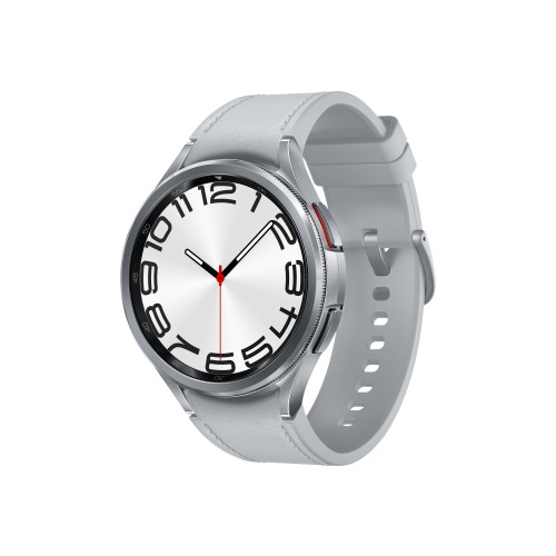 SAMSUNG Samsung Galaxy Watch6 Classic smart klocka med band - silver - 16 GB - silver