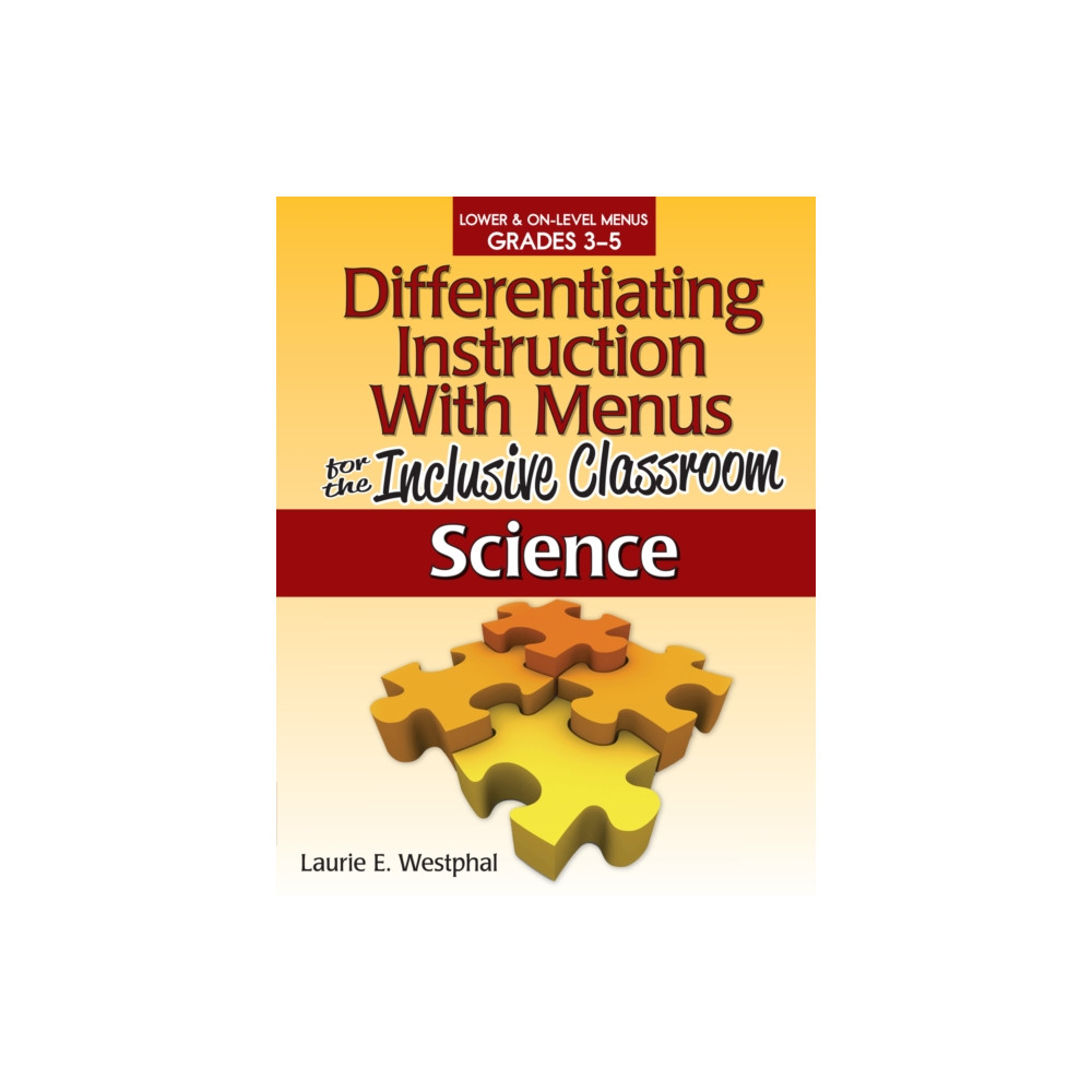 Produktbild för Differentiating Instruction With Menus for the Inclusive Classroom (häftad, eng)