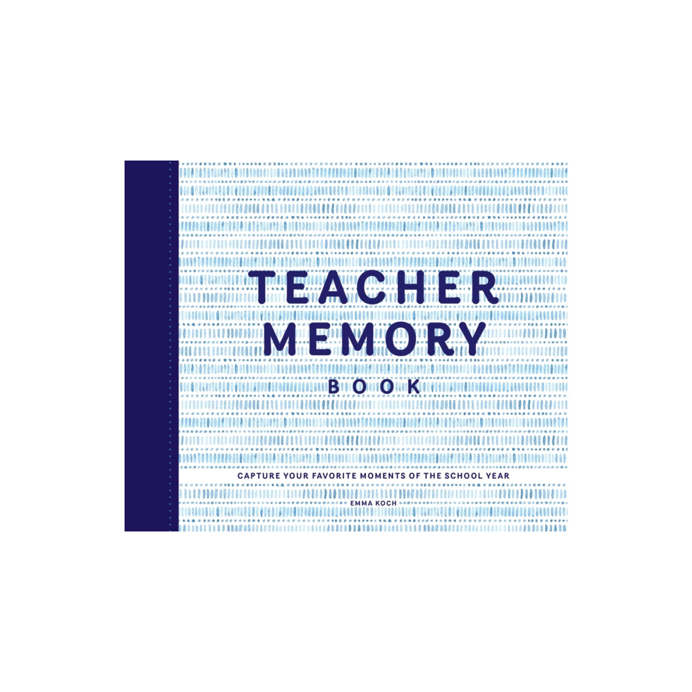 Produktbild för Teacher Memory Book (inbunden, eng)