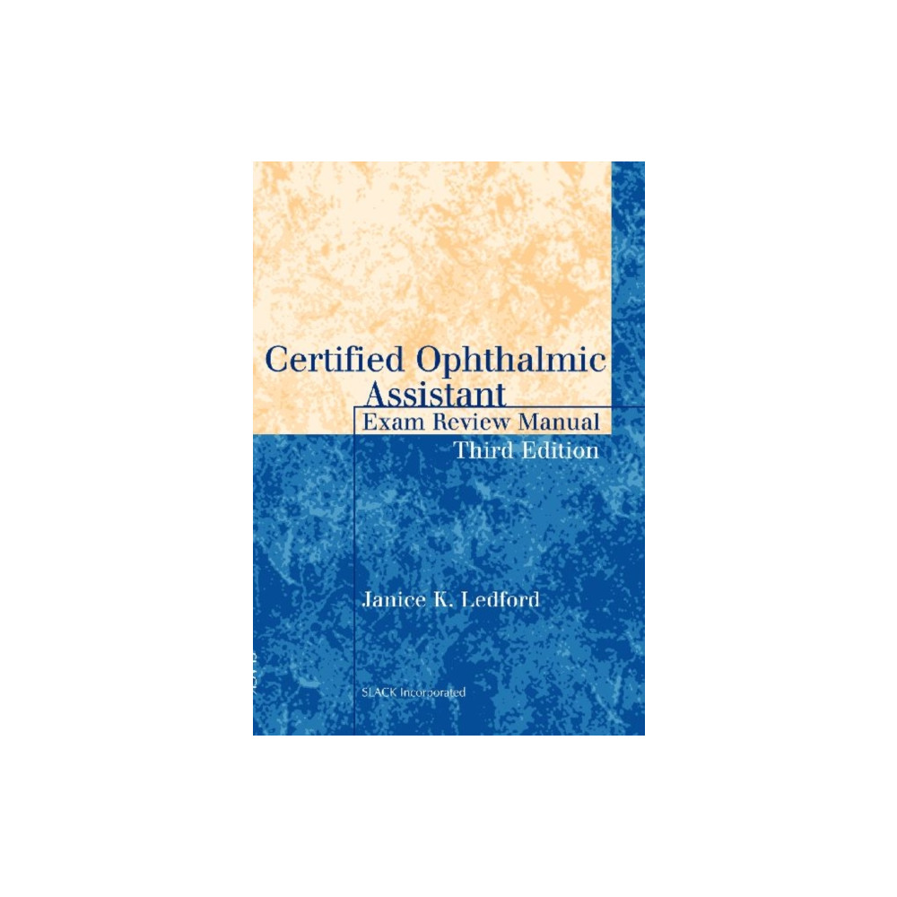 Produktbild för Certified Ophthalmic Assistant Exam Review Manual (häftad, eng)
