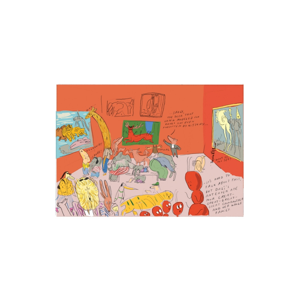 Produktbild för Drawn to MoMA (inbunden, eng)