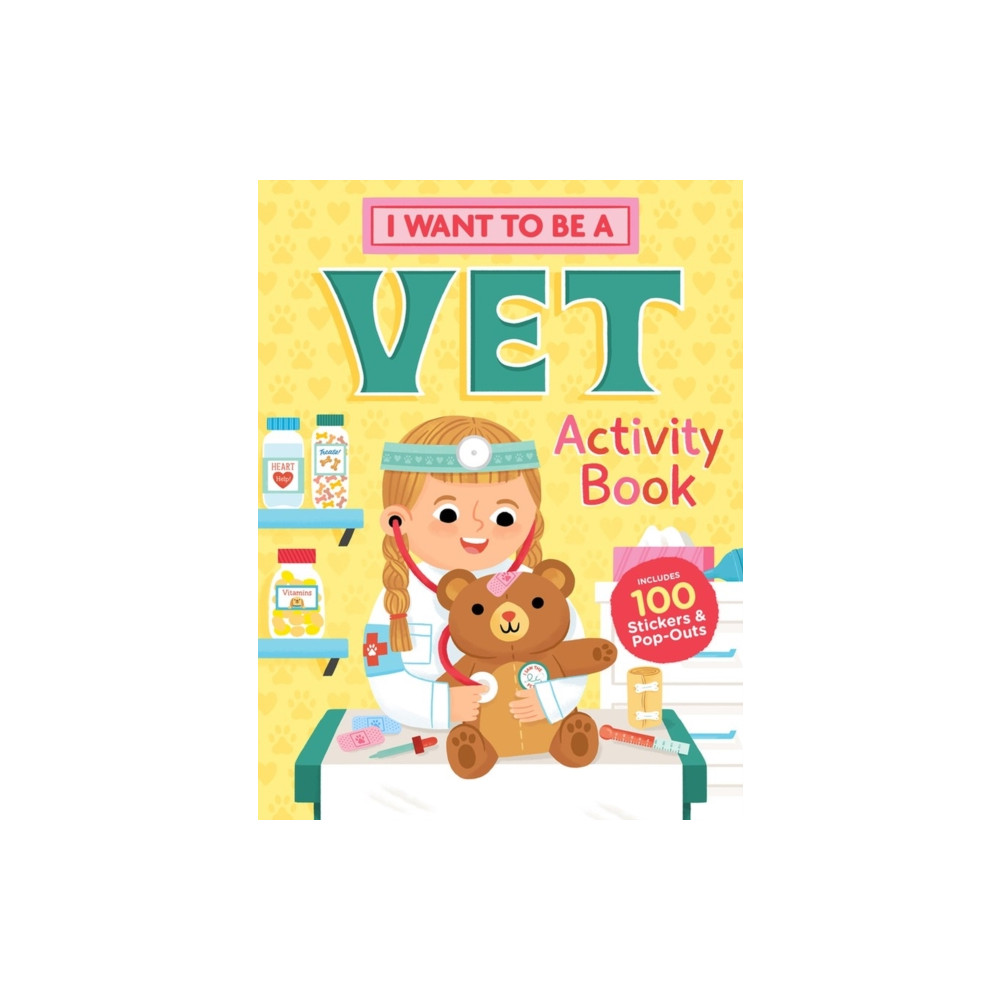 Produktbild för I Want to Be a Vet Activity Book (häftad, eng)