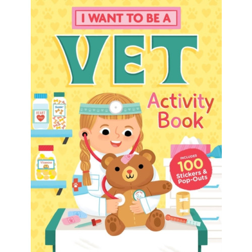 Workman Publishing I Want to Be a Vet Activity Book (häftad, eng)