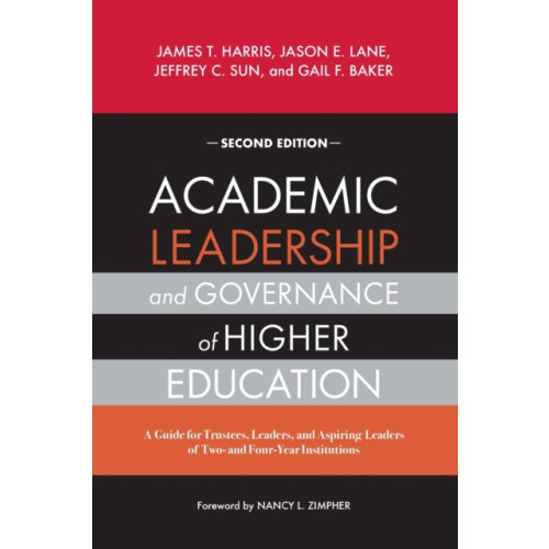 Taylor & francis inc Academic Leadership and Governance of Higher Education (häftad, eng)