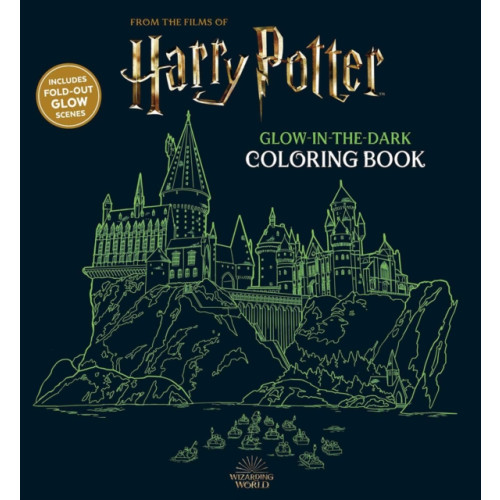 Thunder Bay Press Harry Potter Glow-in-the-Dark Coloring Book (häftad, eng)