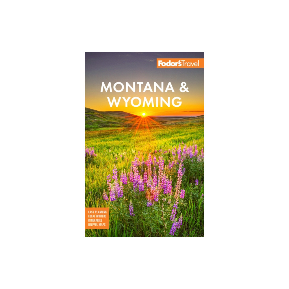 Produktbild för Fodor's Montana & Wyoming (häftad, eng)