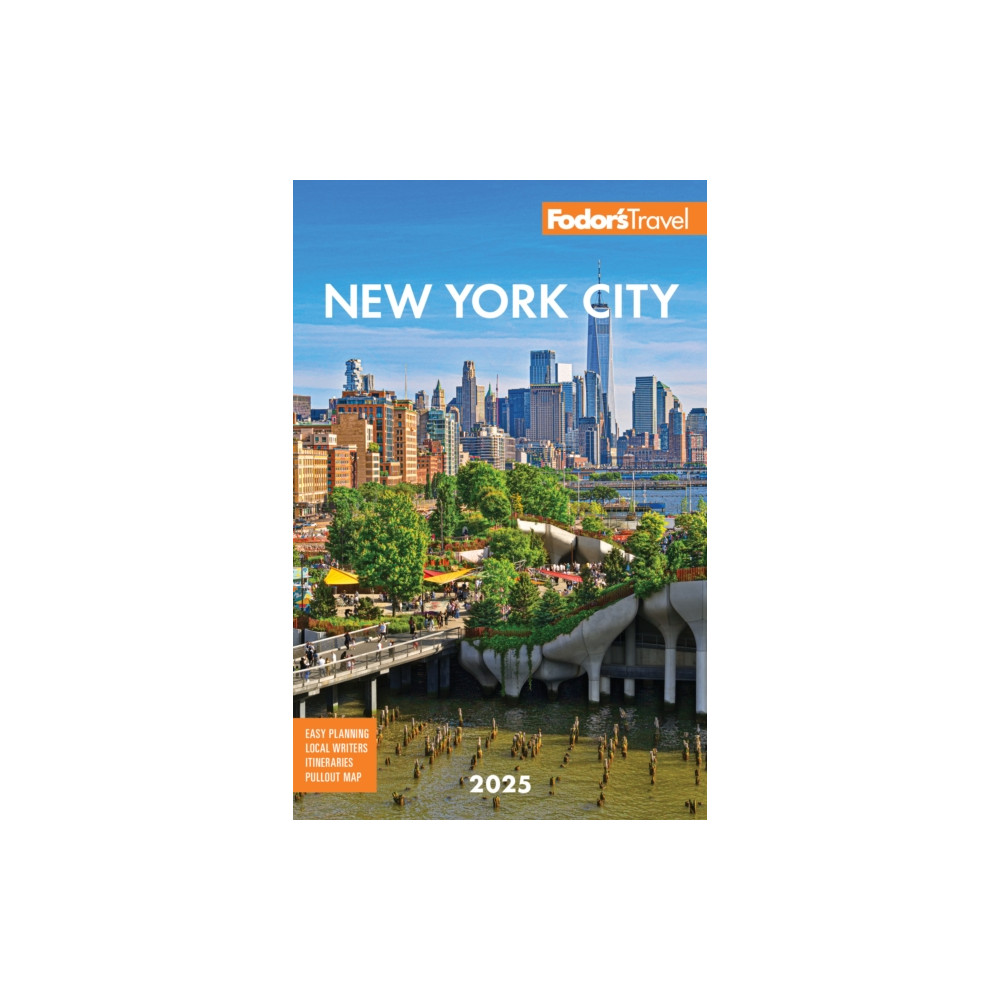Produktbild för Fodor's New York City 2025 (häftad, eng)