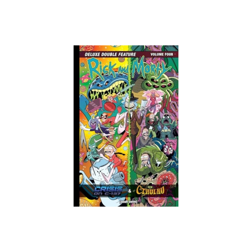 Produktbild för Rick and Morty Deluxe Double Feature Vol. 4 (inbunden, eng)