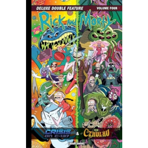Oni Press,US Rick and Morty Deluxe Double Feature Vol. 4 (inbunden, eng)