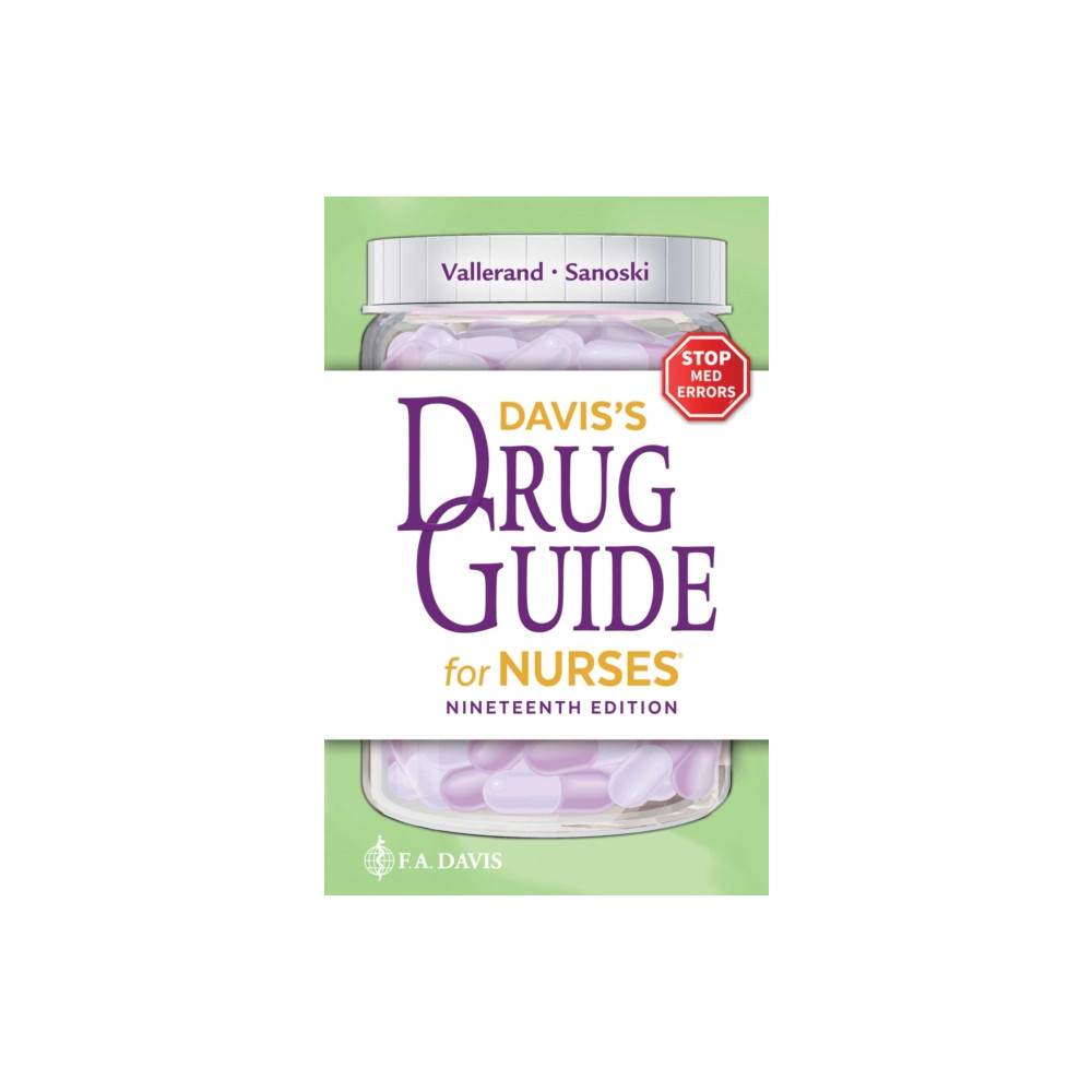 Produktbild för Davis's Drug Guide for Nurses (häftad, eng)