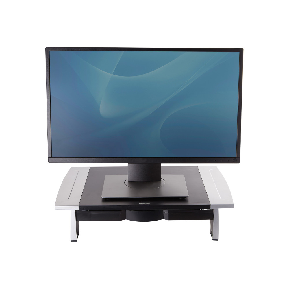 Produktbild för Fellowes Office Suites Monitor Riser ställ - för Bildskärm - svart, silver