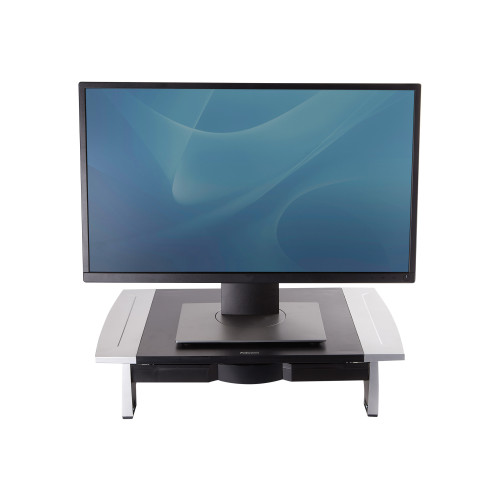 FELLOWES Fellowes Office Suites Monitor Riser ställ - för Bildskärm - svart, silver