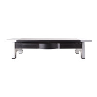 Produktbild för Fellowes Office Suites Monitor Riser ställ - för Bildskärm - svart, silver