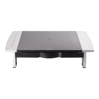Produktbild för Fellowes Office Suites Monitor Riser ställ - för Bildskärm - svart, silver