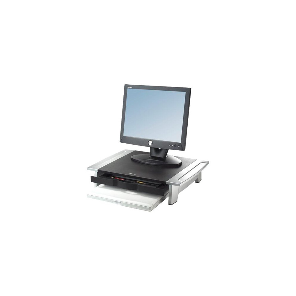 Produktbild för Fellowes Office Suites Monitor Riser ställ - för Bildskärm - svart, silver