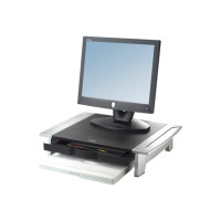 Produktbild för Fellowes Office Suites Monitor Riser ställ - för Bildskärm - svart, silver