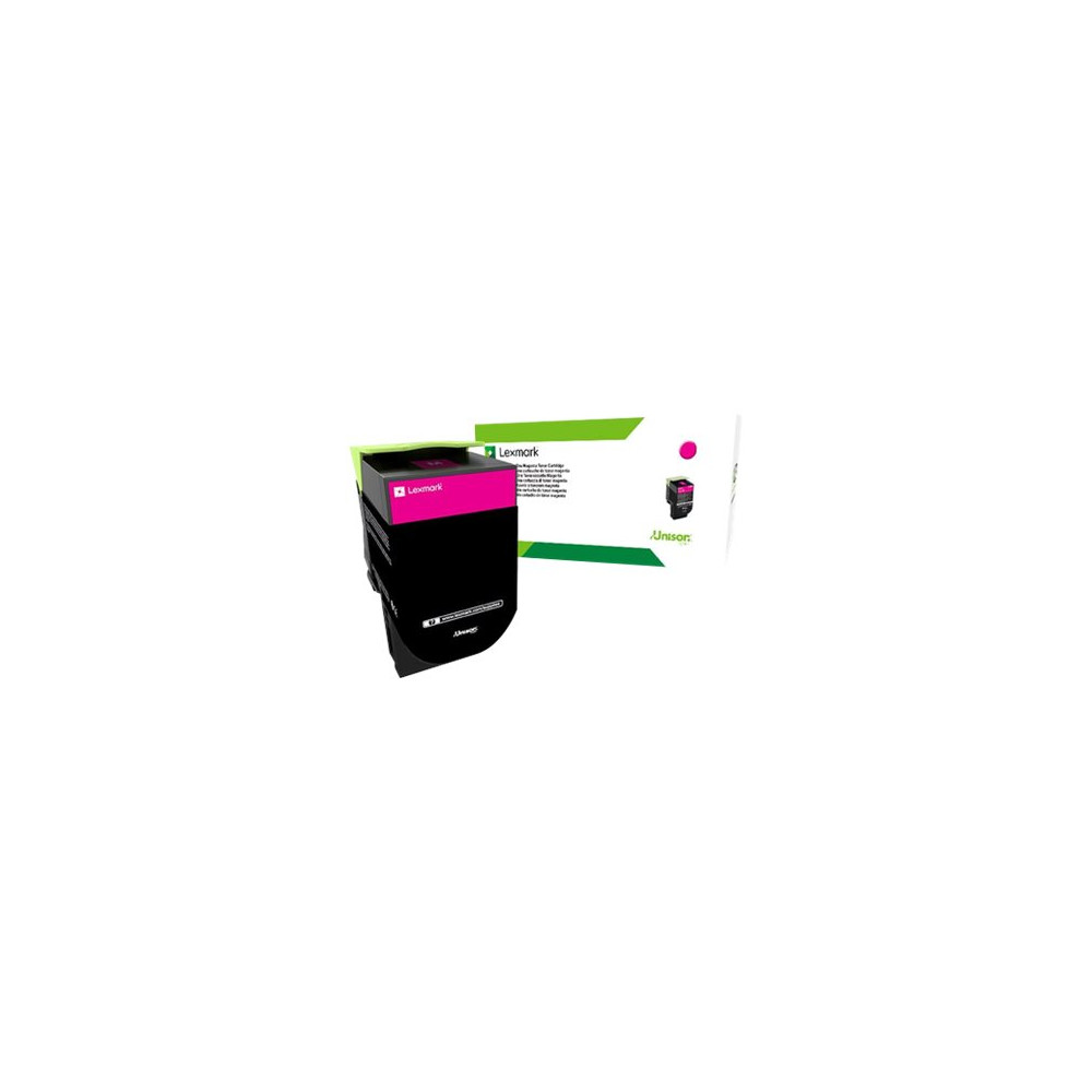 Produktbild för Lexmark - magenta - original - tonerkassett