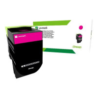 Produktbild för Lexmark - magenta - original - tonerkassett