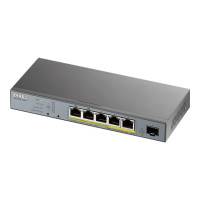 Produktbild för Zyxel GS1350-6HP - switch - 6 portar - smart