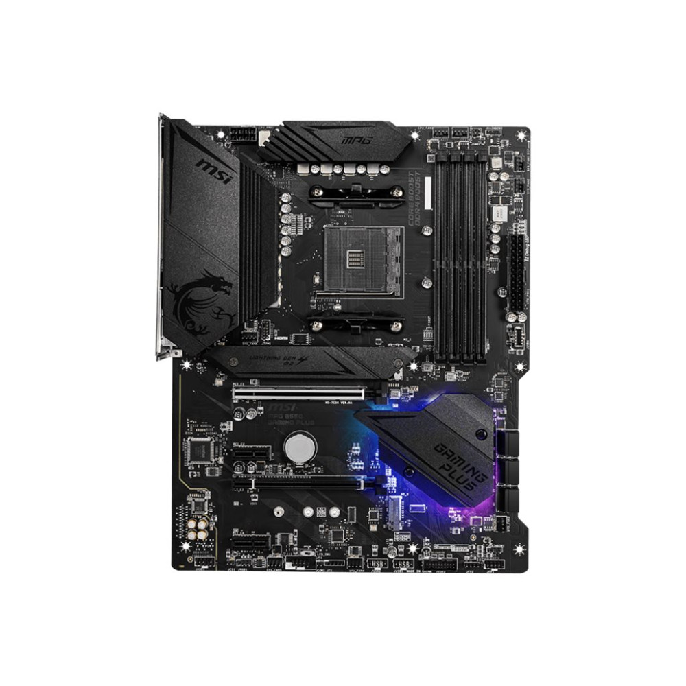 Produktbild för MSI MPG B550 GAMING PLUS - moderkort - ATX - Socket AM4 - AMD B550