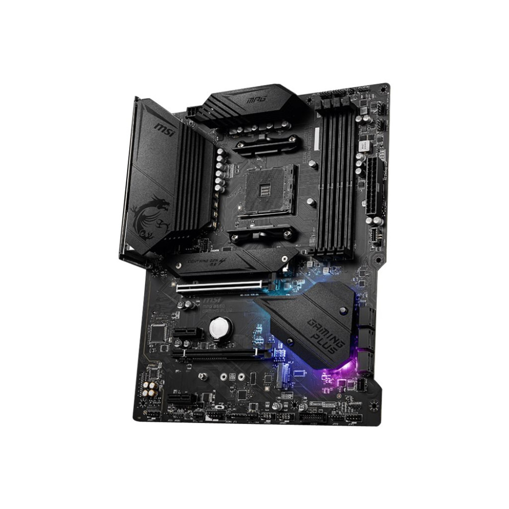 Produktbild för MSI MPG B550 GAMING PLUS - moderkort - ATX - Socket AM4 - AMD B550