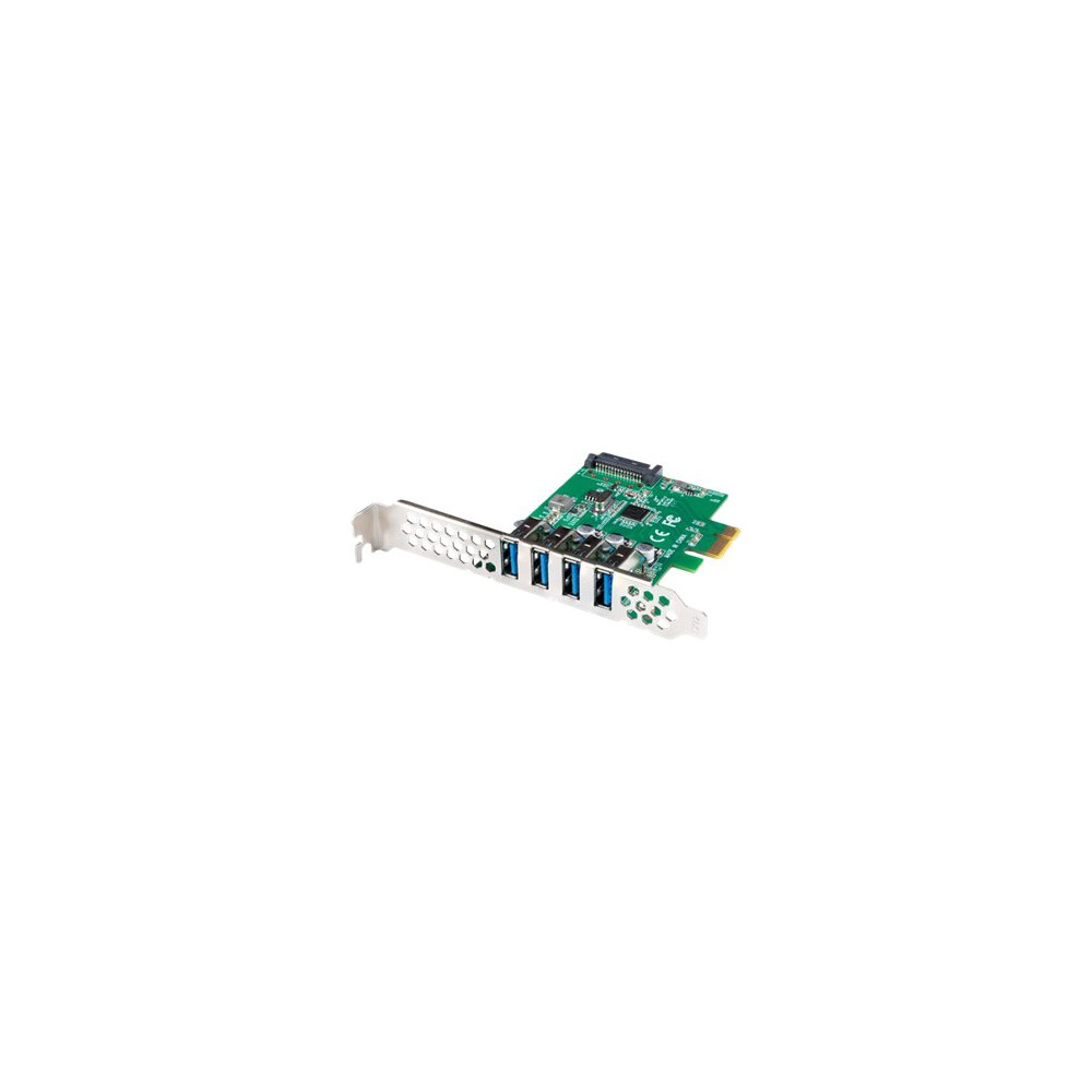 Produktbild för Lanberg PCE-US3-004 - USB-adapter - PCI Express x1 - USB 3.1 Gen 1 x 4