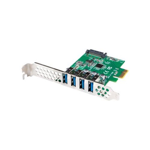 LANBERG Lanberg PCE-US3-004 - USB-adapter - PCI Express x1 - USB 3.1 Gen 1 x 4