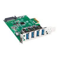 Produktbild för Lanberg PCE-US3-004 - USB-adapter - PCI Express x1 - USB 3.1 Gen 1 x 4