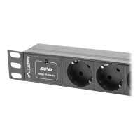 Produktbild för Lanberg PDU-03F-0200-BK - kraftdistributionsenhet - 4000 watt