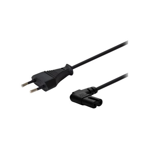 SAVIO SAVIO CL-144 - strömkabel - 2 poler till power IEC 60320 C7 - 3 m
