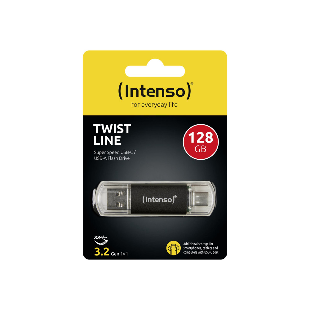 Produktbild för Intenso Twist Line - USB flash-enhet - 128 GB