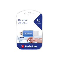 Produktbild för Verbatim DataBar - USB flash-enhet - 64 GB