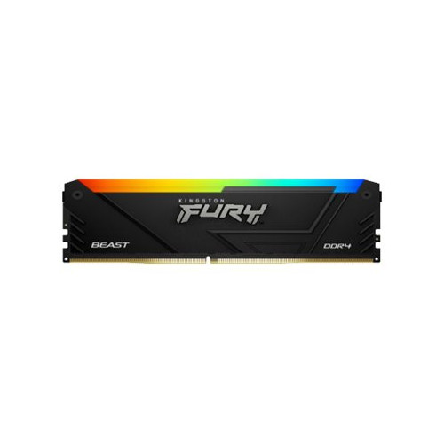 Kingston Technology Kingston FURY Beast RGB - DDR4 - sats - 32 GB: 2 x 16 GB - DIMM 288-pin - 3200 MHz / PC4-25600 - ej buffrad