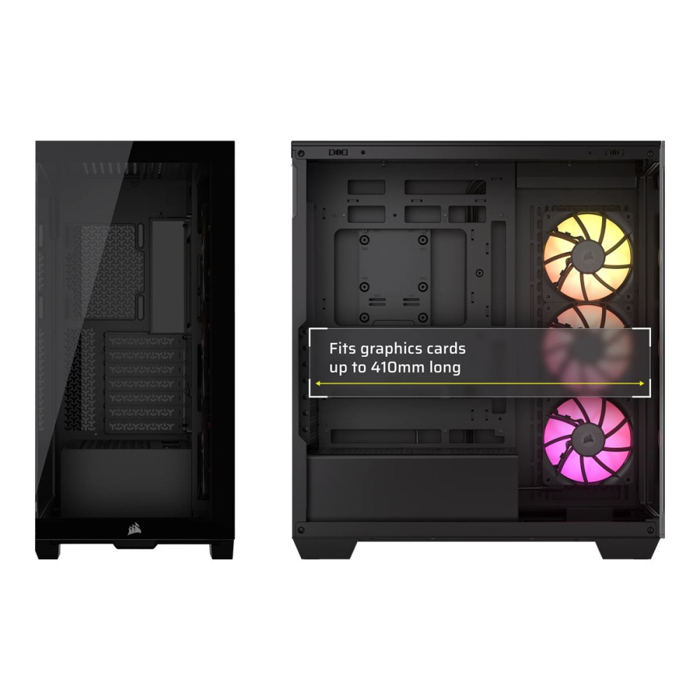 Produktbild för CORSAIR iCUE LINK 3500X RGB - mid tower - utökad ATX