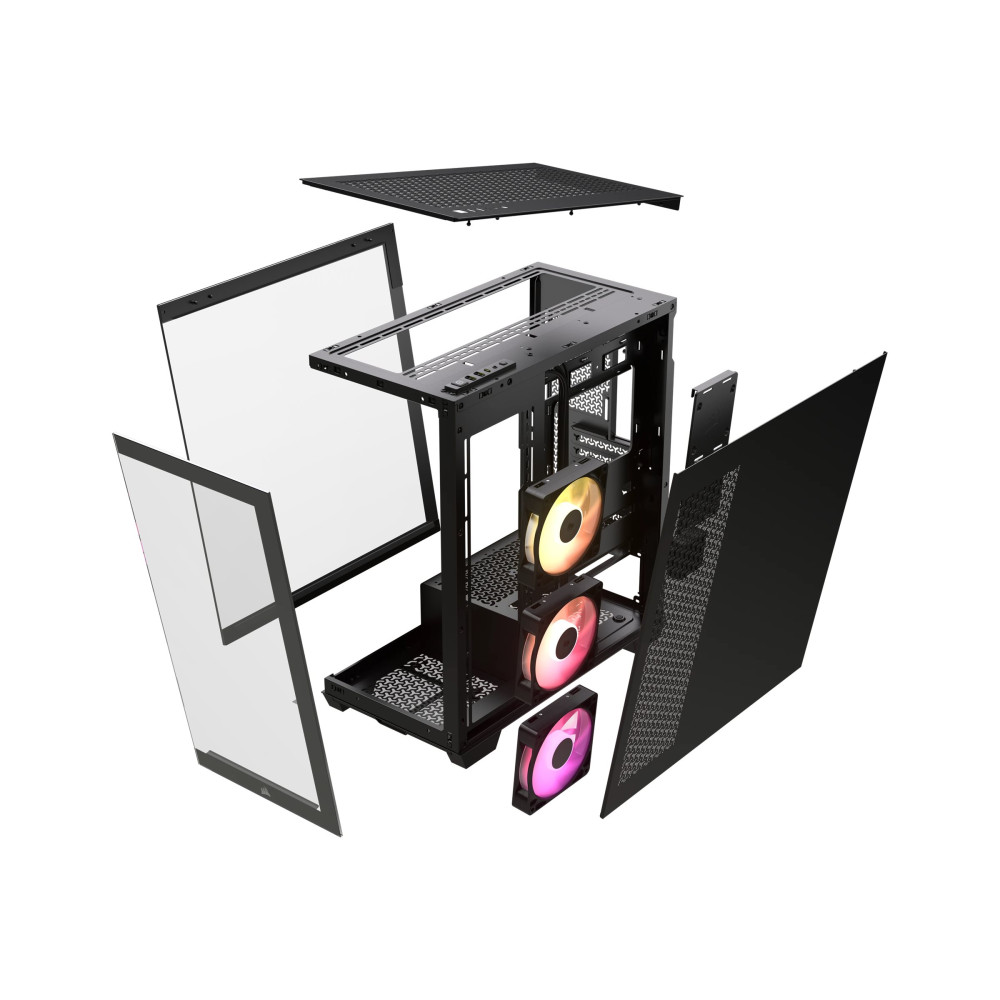Produktbild för CORSAIR iCUE LINK 3500X RGB - mid tower - utökad ATX
