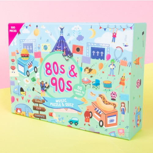 Fizz Creations 80s & 90s Song Title Puzzle