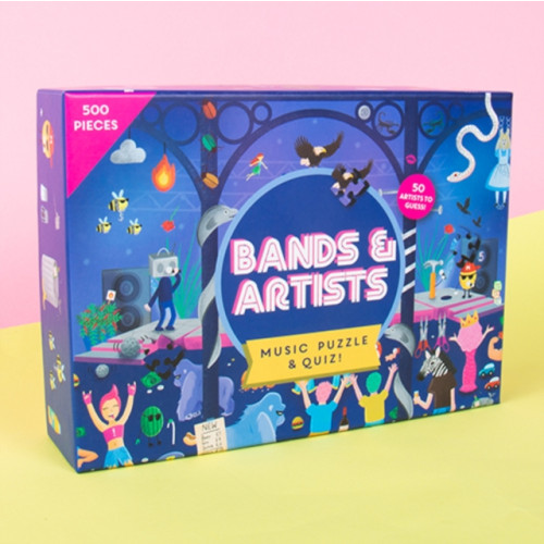 Fizz Creations Bands & Artists Puzzle & Quiz - Say What You See