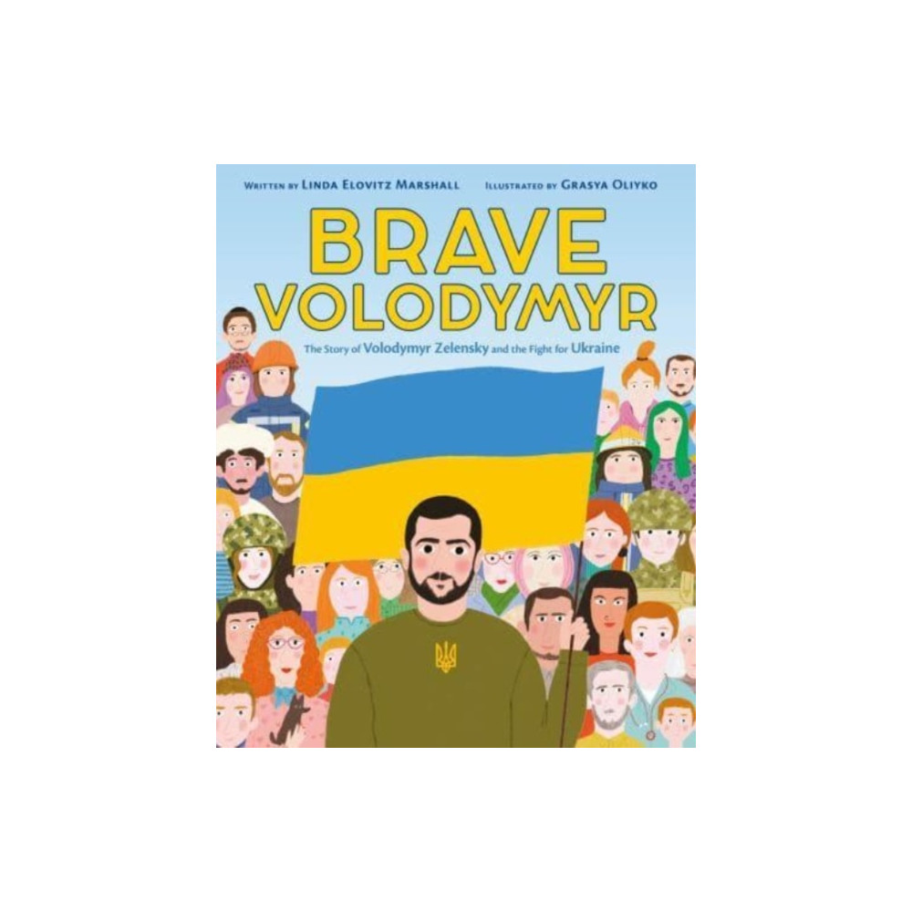Produktbild för Brave Volodymyr: The Story of Volodymyr Zelensky and the Fight for Ukraine (inbunden, eng)