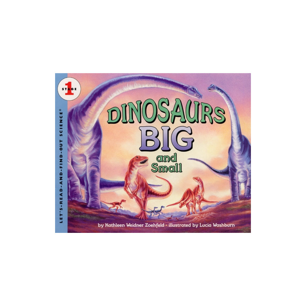 Produktbild för Dinosaurs Big and Small (häftad, eng)