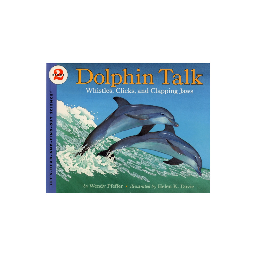 Produktbild för Dolphin Talk: Whistles, Clicks, and Clapping Jaws (häftad, eng)