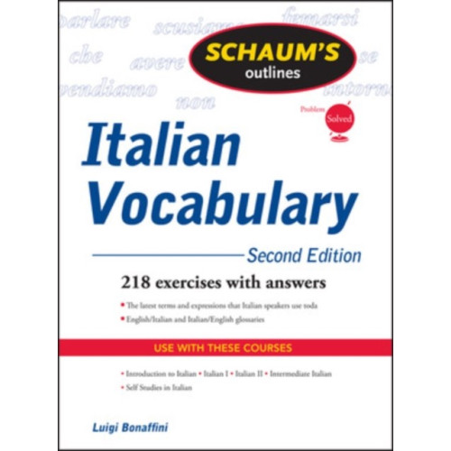 McGraw-Hill Education - Europe Schaum's Outline of Italian Vocabulary, Second Edition (häftad, eng)