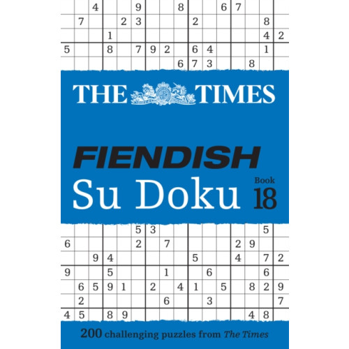 HarperCollins Publishers The Times Fiendish Su Doku Book 18 (häftad, eng)