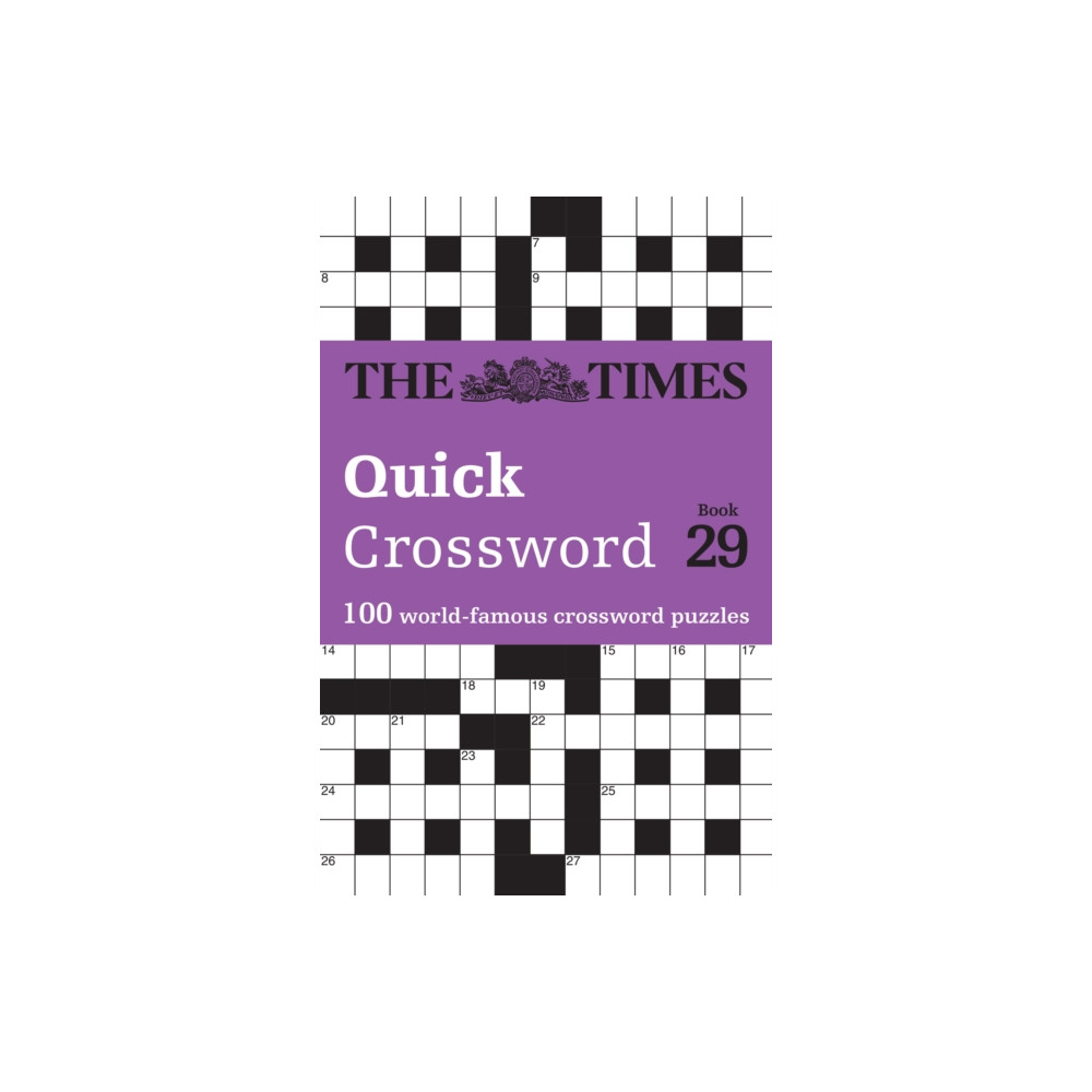 Produktbild för The Times Quick Crossword Book 29 (häftad, eng)
