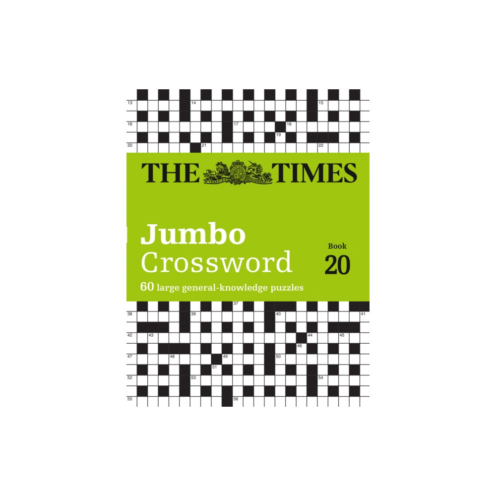 Produktbild för The Times 2 Jumbo Crossword Book 20 (häftad, eng)