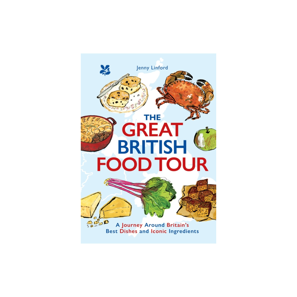Produktbild för The Great British Food Tour (inbunden, eng)
