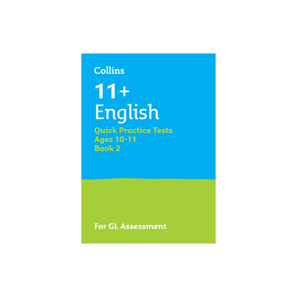 Produktbild för 11+ English Quick Practice Tests Age 10-11 (Year 6) Set B (häftad, eng)