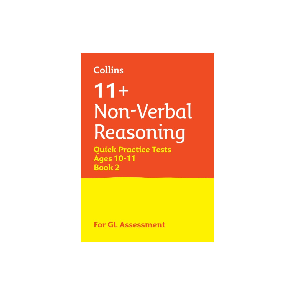 Produktbild för 11+ Non-Verbal Reasoning Quick Practice Tests Age 10-11 (Year 6) Set B (häftad, eng)