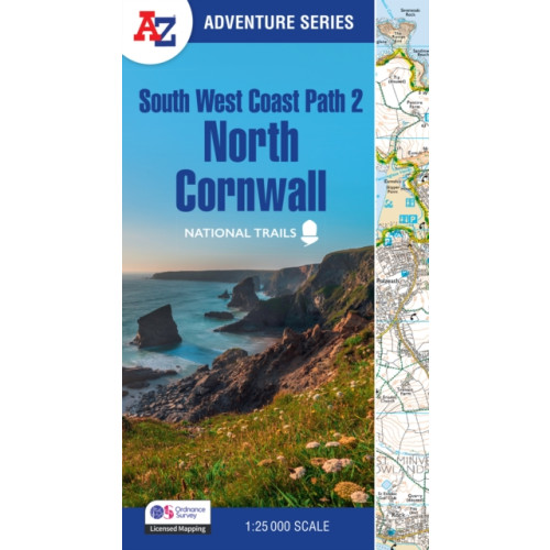 HarperCollins Publishers South West Coast Path 2 – North Cornwall (häftad, eng)